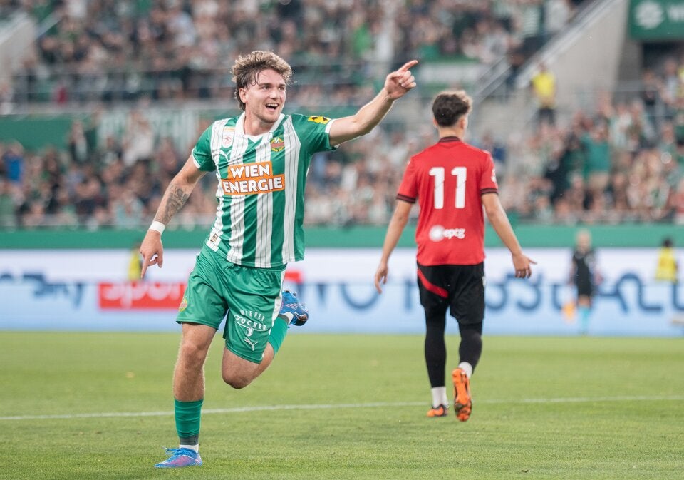 Rapids Weixelbraun greift wieder an.