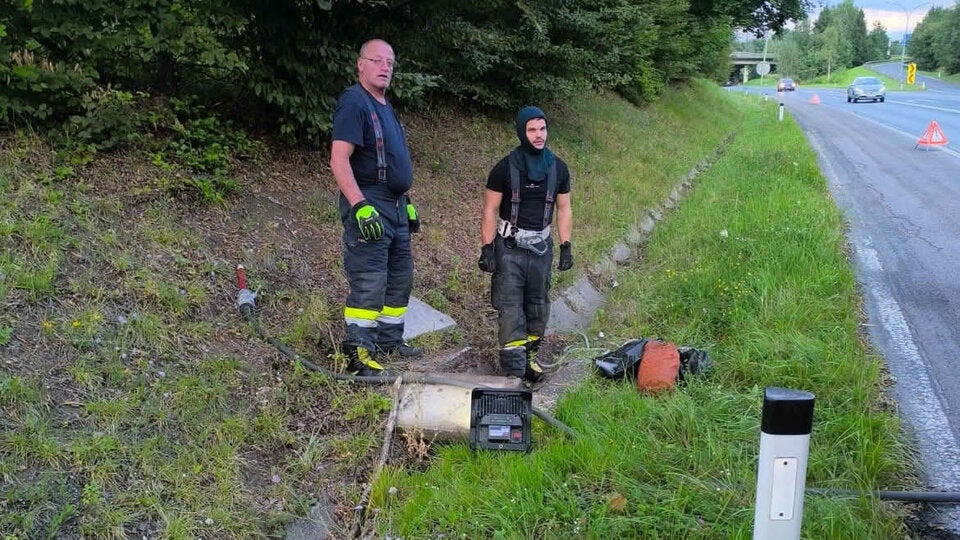 Katze aus Abwasserrohr Villach