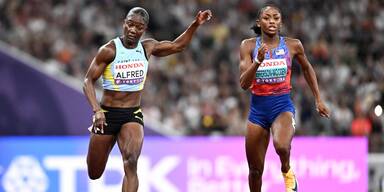 Amerikanerin ist die schnellste Frau der Welt