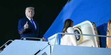 Nach UN-Brandrede: Streit im Flieger zwischen Trump und Melania