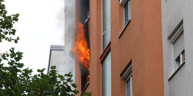 Feuer in Wels