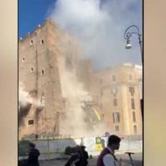 Arbeiter stirbt nach Einsturz von Mittelalter-Turm in Rom