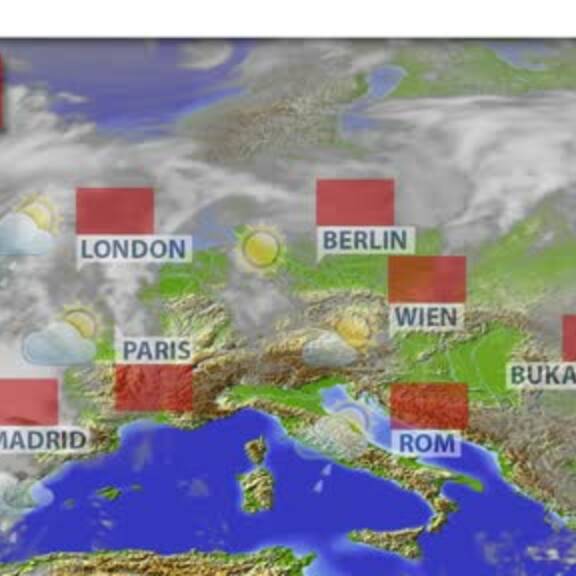 Aktuelle Wetterprognose für Freitag