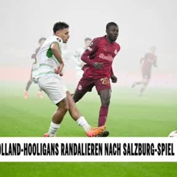 Go Ahead-Hooligans randalieren nach Salzburg-Spiel