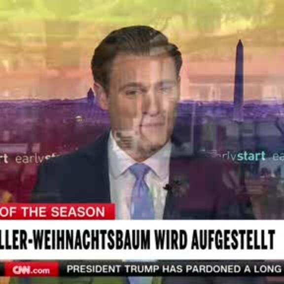 Rockefeller-Weihnachtsbaum wird aufgestellt