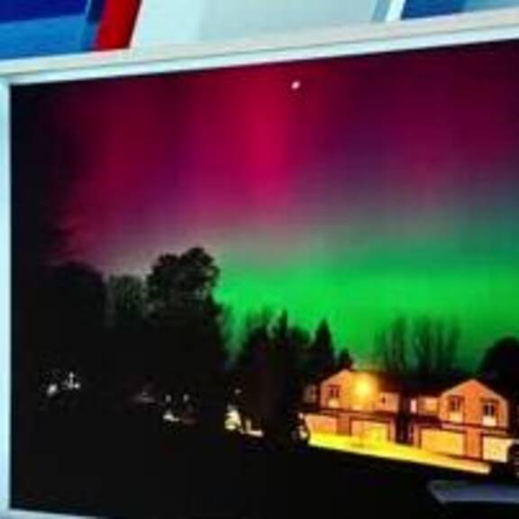 Aurora Borealis quer durch die USA sichtbar