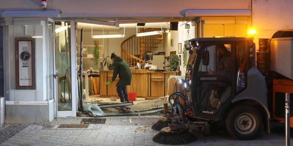 Rammbock Einbruch Wels