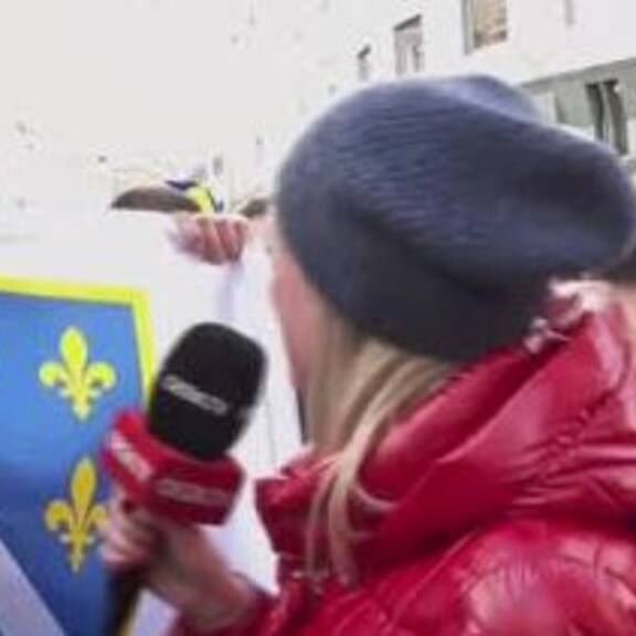 Bosnien-Fans strömen zum Wiener Stephansplatz