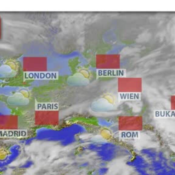 Aktuelle Wetterprognose für Mittwoch (