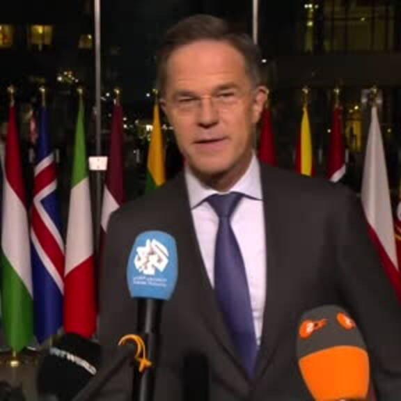Nato-Außenminister treffen sich in Brüssel | Mark Rutte
