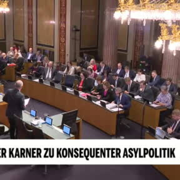 Innenminister Karner zu konsequenter Asylpolitik