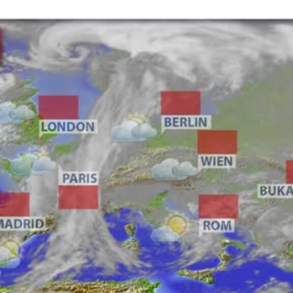 Aktuelle Wetterprognose vom Freitag