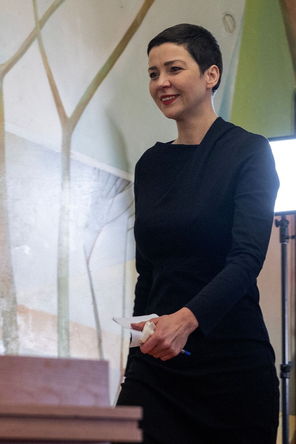 Kolesnikowa wird zunächst in Deutschland bleiben.