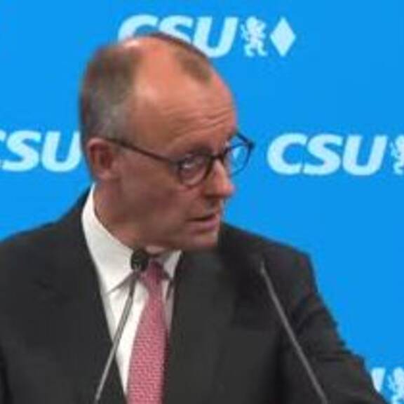 CSU-Parteitag: Merz warnt vor Putin