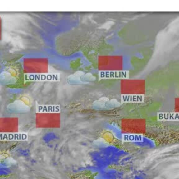 Aktuelle Wetterprognose vom Montag (22.12.2025)