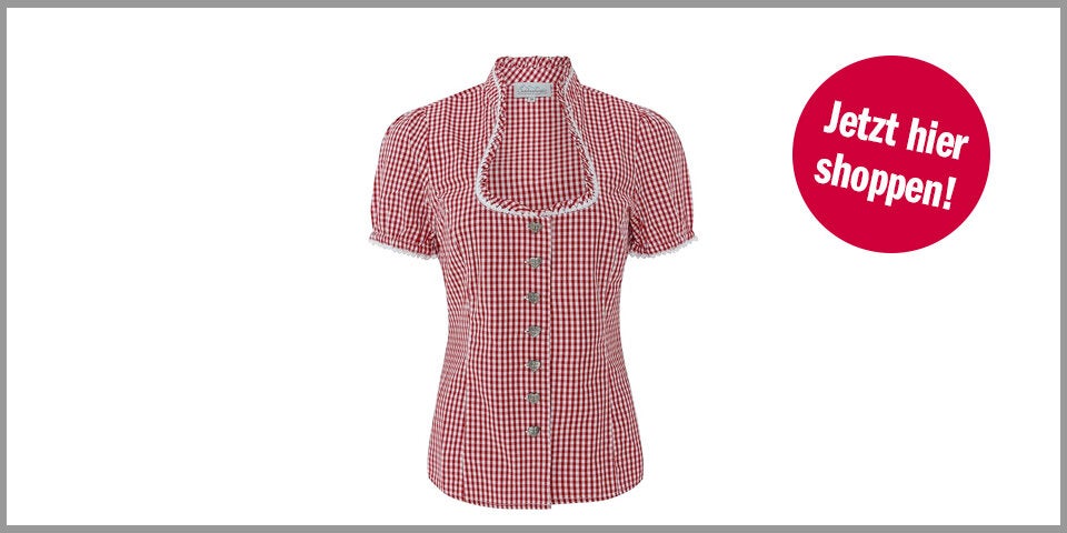 Shopping Channel Tracht Dirndl Schöneberger Trachten Trachtenbluse Jasmin