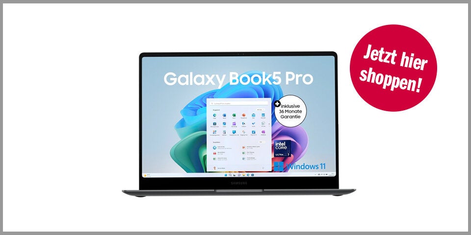 Shopping Channel Laptop l Akku Samsung Galaxy Book5 Pro AI