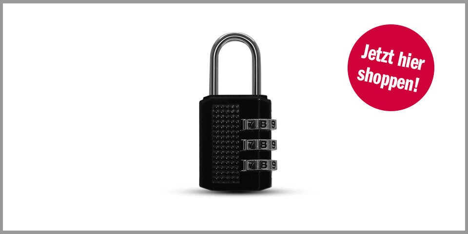 Shopping Channel Unverzichtbares Gepäck Gepäckschloss
