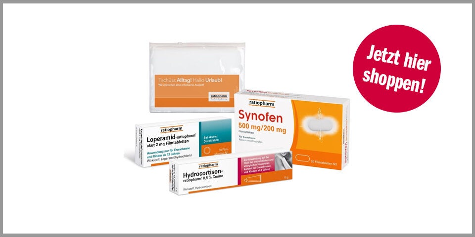 Shopping Channel Unverzichtbares Gepäck Ratiopharm Reiseapotheke