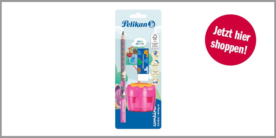 Shopping Channel Schulbeginn Pelikan combino Schreibset