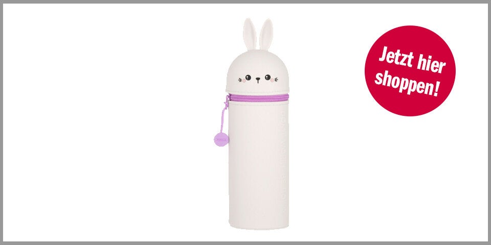 Shopping Channel Schulbeginn Legami Kawaii 2-in-1 Bunny Federmäppchen