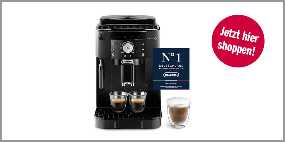 De'Longhi Magnifica S ECAM11.112.B Kaffeevollautomat – für 302,51 Euro bei Amazon*