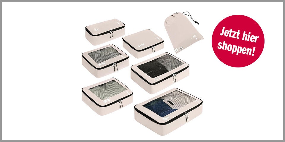 ECOHUB Koffer-Organizer – für 28,27 Euro bei Amazon* 