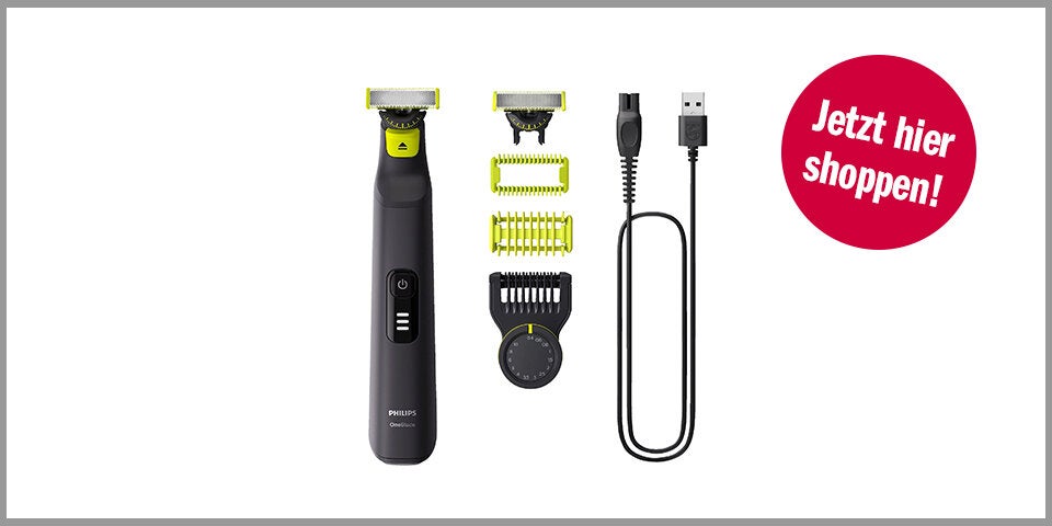 Shopping Channel Black Friday Haarpflege Philips QP6542/15 OneBlade Pro 360 Face&Body