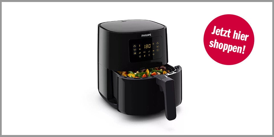 Shopping Channel MMS Airfryer Philips HD9255/90 Heißluftfritteuse