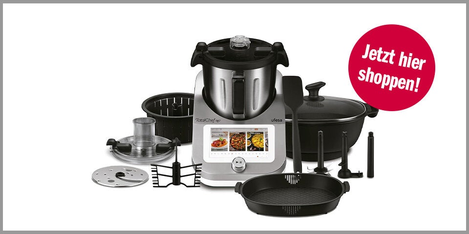 Shopping Channel Küchengeräte Ufesa TotalChef RK7 Küchenmaschine mit WLAN