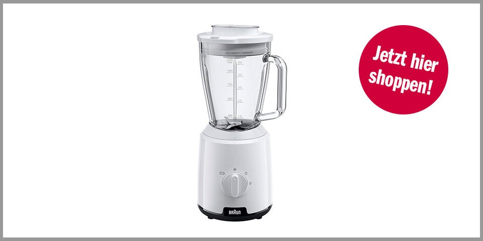 Shopping Channel Küchenhelfer Braun PowerBlend 1 JB1050WH Standmixer