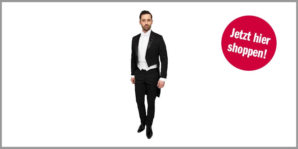 Shopping Channel Smoking Suitable Schwarzer Frackanzug „Budapest“