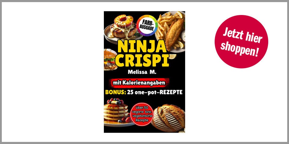 NINJA CRISPI Kochbuch – für 16,50 Euro bei Amazon*