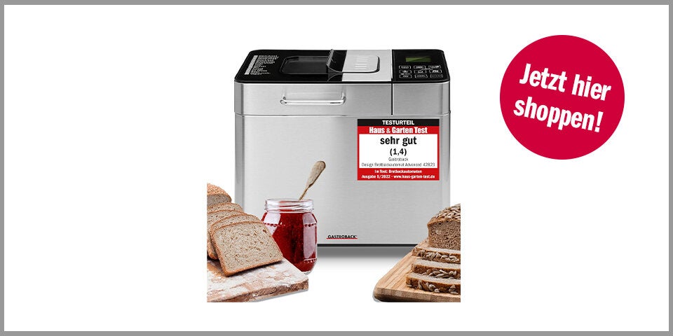 Shopping Channel Küchengeräte GASTROBACK Brotbackautomat Advance