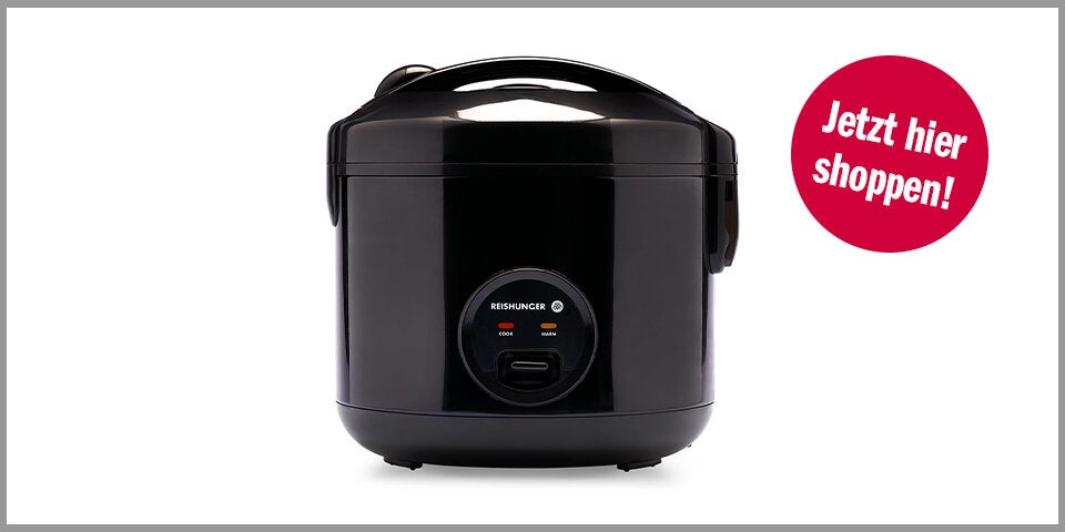 Shopping Channel Küchengeräte REISHUNGER Reiskocher & Dampfgarer mit Keramikbeschichtung
