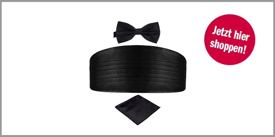 Shopping Channel Smoking DonDon Kummerbund-Set