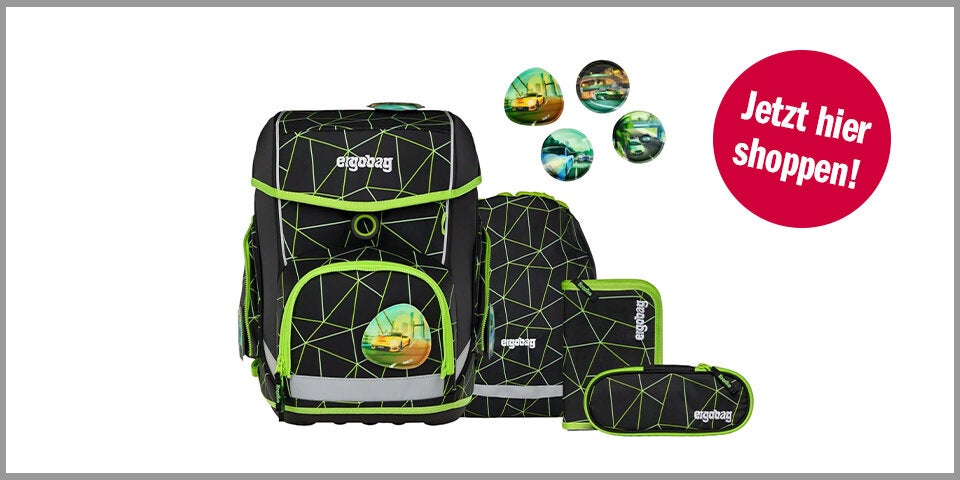 Shopping Channel Schultaschen Ergobag Cubo-Set ergonomischer Schulranzen