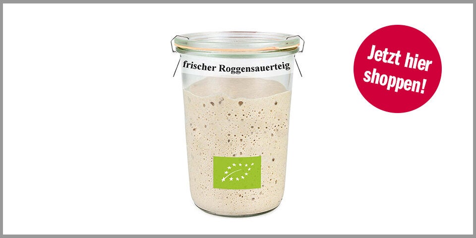 Bäckerei Spiegelhauer frischer Bio Roggensauerteig – für 9,99 Euro bei Amazon* 