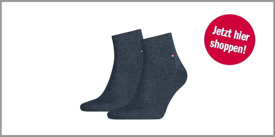 Shopping Channel Amazon Prime Day Tommy Hilfiger Herren Socken Quarter