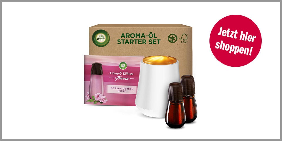 Shopping Channel BF Düfte Air Wick Aroma-Öl – Starter Set