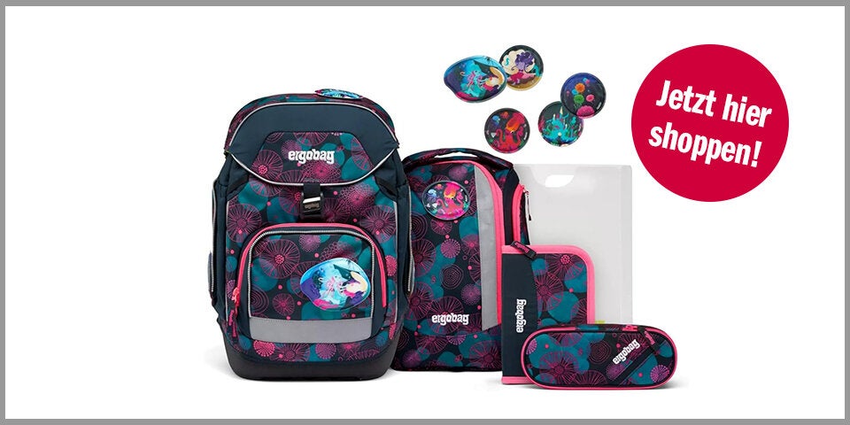 Shopping Channel Schultaschen Ergobag Pack-Set ergonomischer Schulrucksack