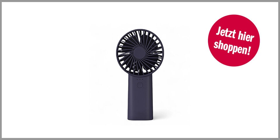 Shopping Channel 9 coole Gadgets Mini-Handventilator 4000mAh Akku