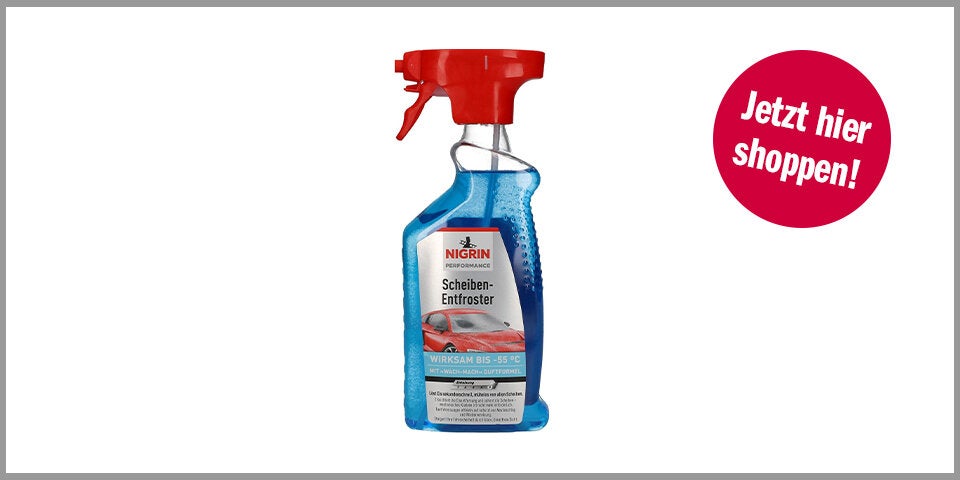 Shopping Channel Nigrin Scheiben-Entfroster 500ml Sprühflasche