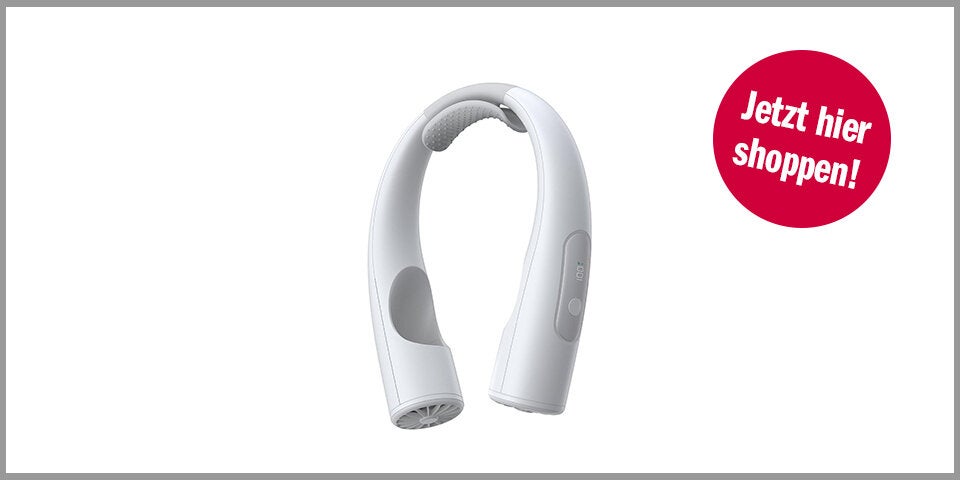 Shopping Channel 9 coole Gadgets Warmco 10.000 mAh Nackenventilator