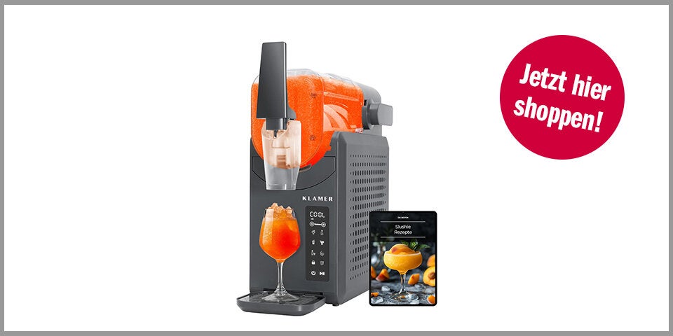 Shopping Channel Slush-Eis-Maker Klamer Slush Maschine