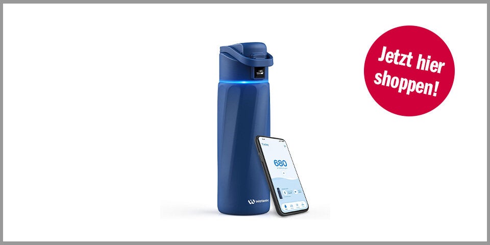 Shopping Channel 9 coole Gadgets WATERH Smarte Wasserflasche mit Erinnerung