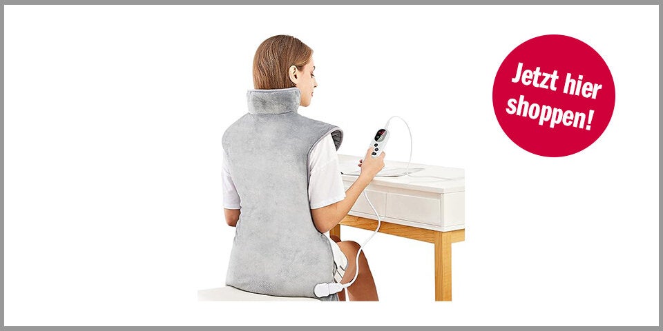 Shopping Channel Heizkissen Mia&Coco Heizkissen für Rücken Schulter Nacken