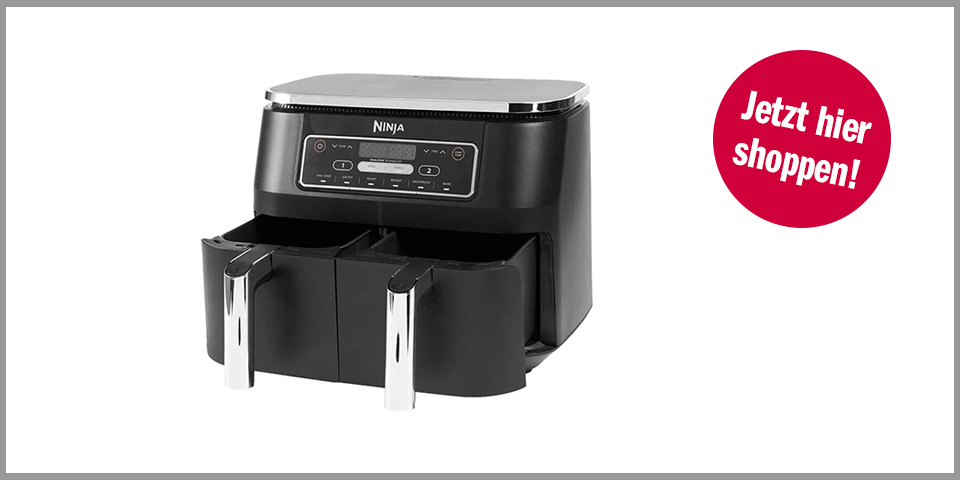 Shopping Channel Heißluftfritteusen Tricks Ninja Foodi Dual Zone Heißluftfritteuse