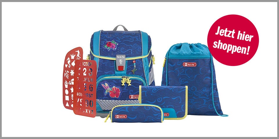 Shopping Channel Schultaschen Step by Step Schulranzen-Set 2IN1 PLUS REFLECT