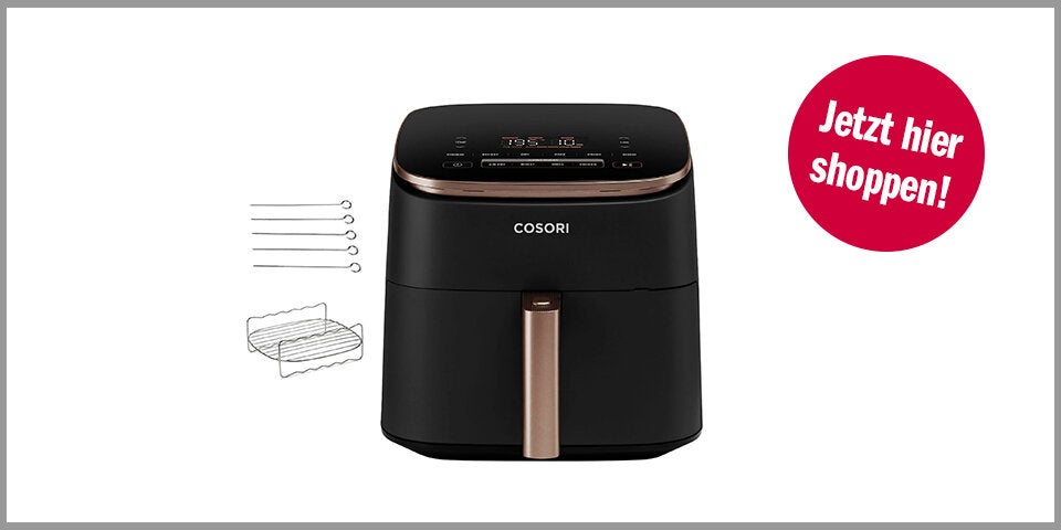 Shopping Channel Black Friday Airfryer Küchemasch  COSORI CAF-DC602-KEUR TurboBlaze Chef Edition